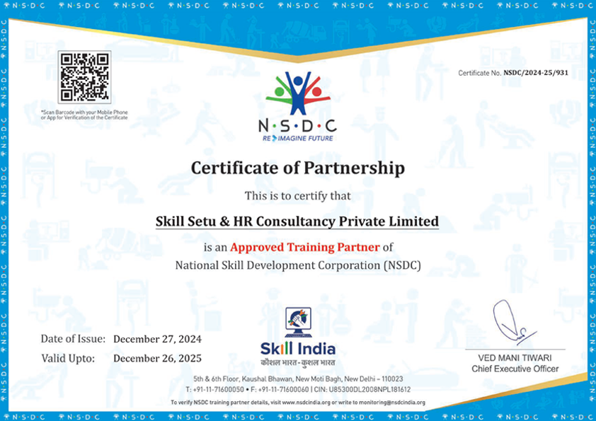 Certificate of Partnership